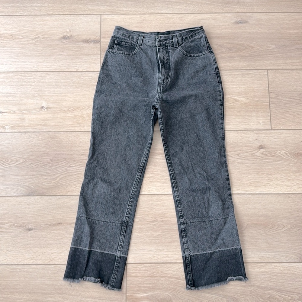 Rachel Comey Legion Crop denim pants size 4 Grey